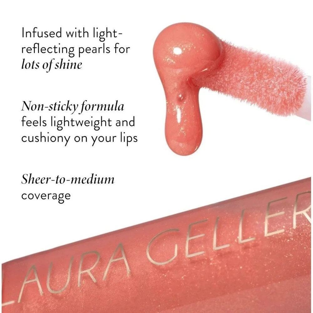 Luxurious Cookie Dough Non-Sticky Lip Gloss for Hydrated, Glossy Lips